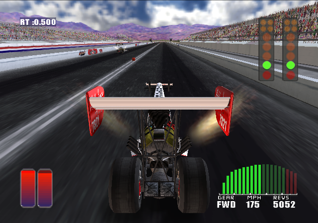 NHRA Championship Drag Racing screenshot 3 for Playstation 2