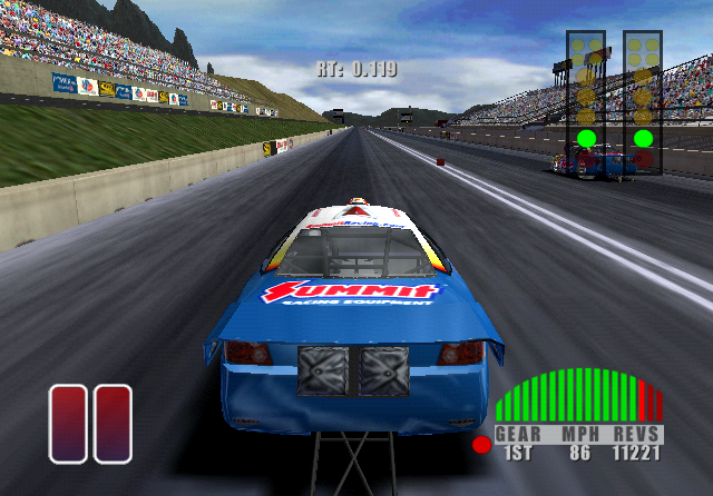 NHRA Drag Racing: Countdown to the Championship screenshot 3 for Playstation 2