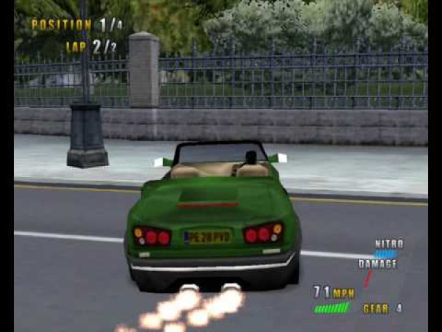 Paris-Marseille Racing II screenshot 3 for Playstation 2