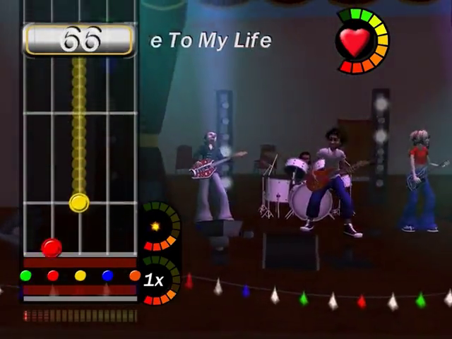 PopStar Guitar screenshot 3 for Playstation 2