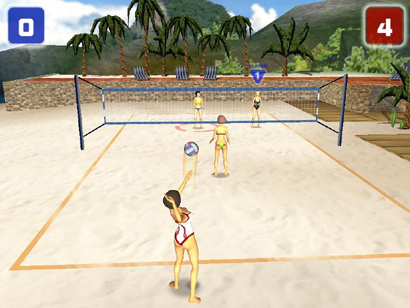 Power Volleyball screenshot 3 for Playstation 2