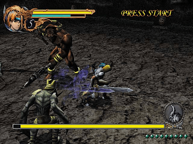 Raging Blades screenshot 3 for Playstation 2