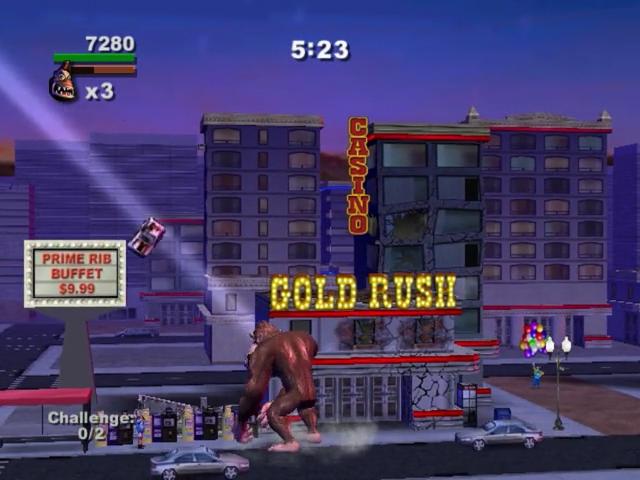 Rampage Total Destruction screenshot 3 for Playstation 2