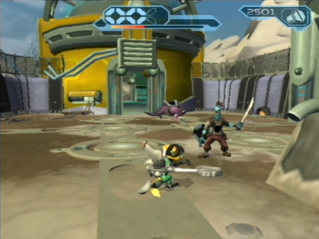 Ratchet & Clank: Going Commando [Demo Disc] screenshot 3 for Playstation 2