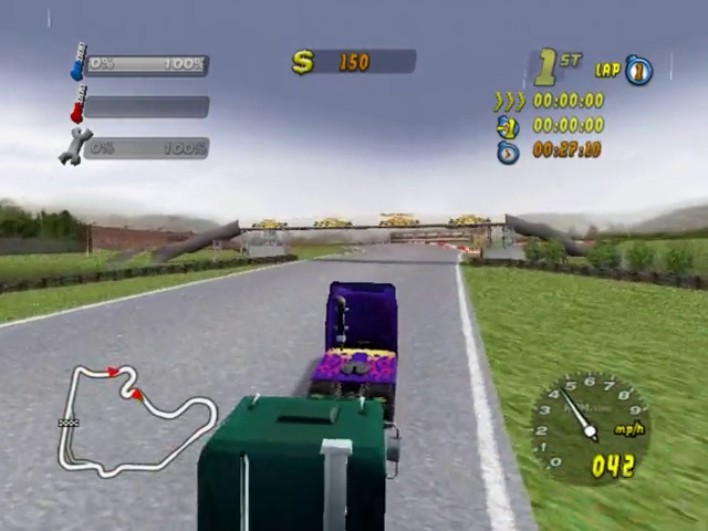 Rig Racer 2 screenshot 3 for Playstation 2
