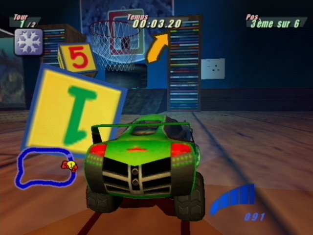 Room Zoom: Race for Impact screenshot 3 for Playstation 2
