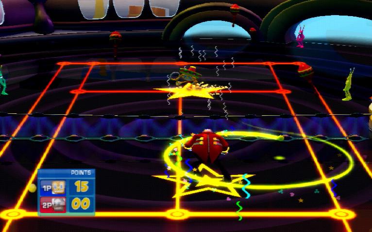 SEGA Superstars Tennis screenshot 3 for Playstation 2