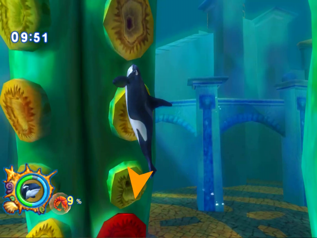 Shamu's Deep Sea Adventures screenshot 3 for Playstation 2