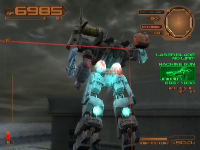 Silent Line Armored Core screenshot 3 for Playstation 2