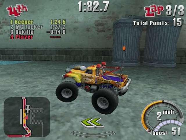 Smash Cars screenshot 3 for Playstation 2
