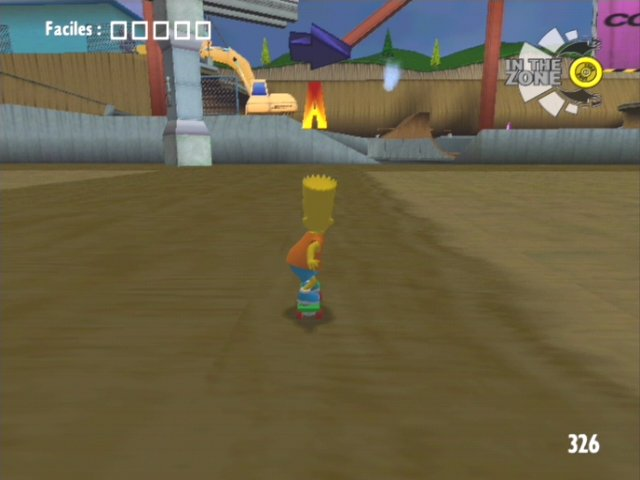 The Simpsons Skateboarding screenshot 3 for Playstation 2