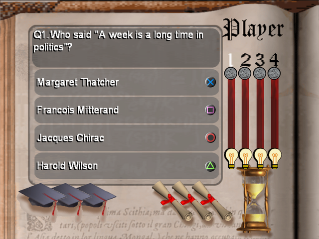 The Ultimate Trivia Quiz screenshot 3 for Playstation 2