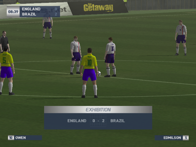 This is Football 2003 screenshot 3 for Playstation 2