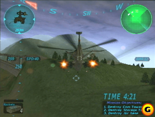 Thunderhawk: Operation Phoenix screenshot 3 for Playstation 2