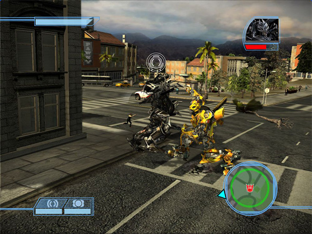 Transformers: The Game screenshot 3 for Playstation 2
