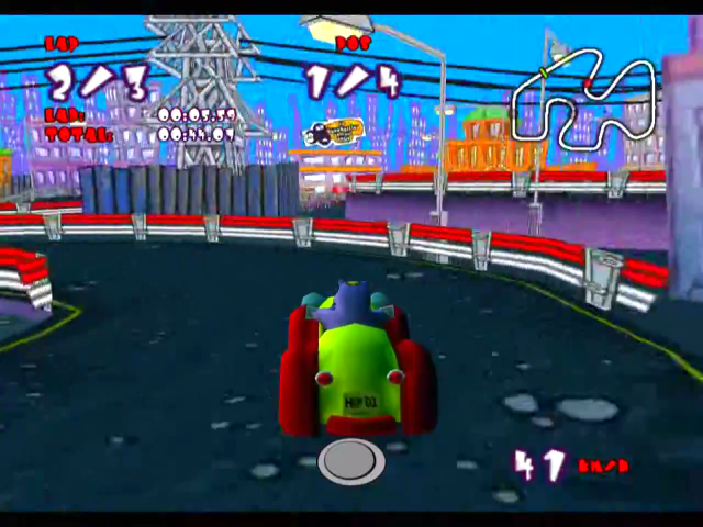 Wacky Zoo GP screenshot 3 for Playstation 2