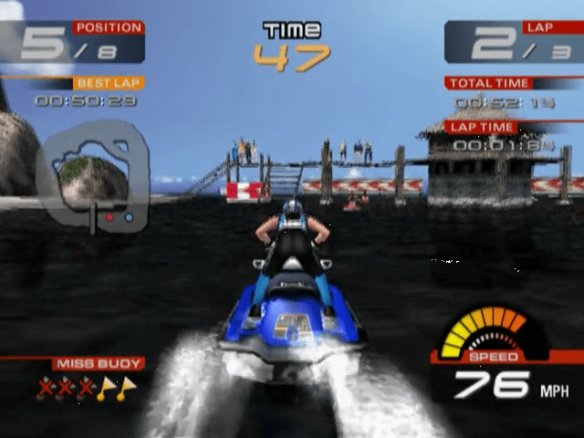 Wave Rally screenshot 3 for Playstation 2