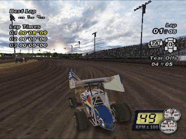 World of Outlaws: Sprint Cars screenshot 3 for Playstation 2