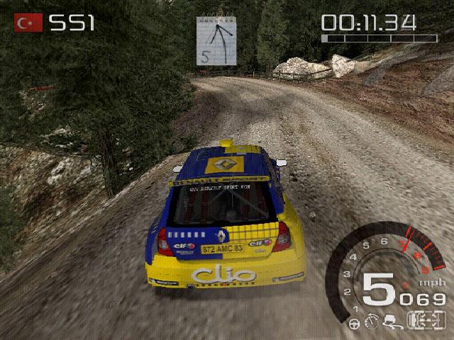 WRC: Rally Evolved screenshot 3 for Playstation 2