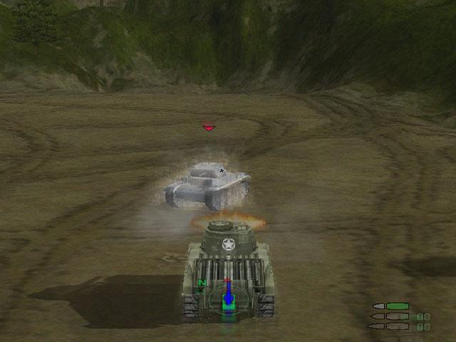 WWII: Tank Battles screenshot 3 for Playstation 2