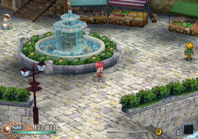 Ys V: Lost Kefin, Kingdom Of Sand screenshot 2 for Playstation 2