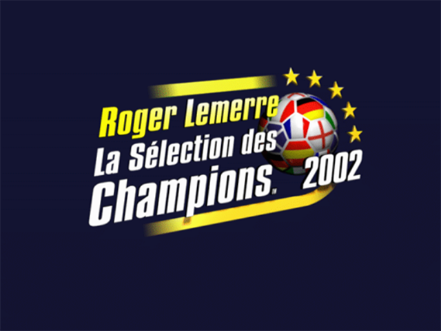 Manager de Liga 2002 title screen for Playstation 2