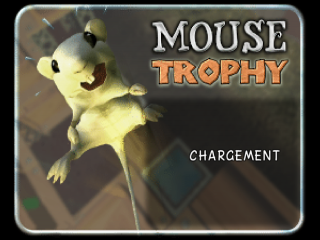 Mouse Trophy title screen for Playstation 2