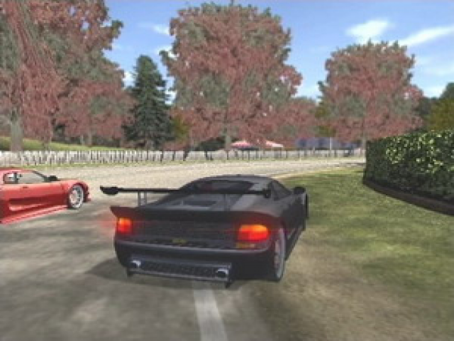 Noble Racing title screen for Playstation 2