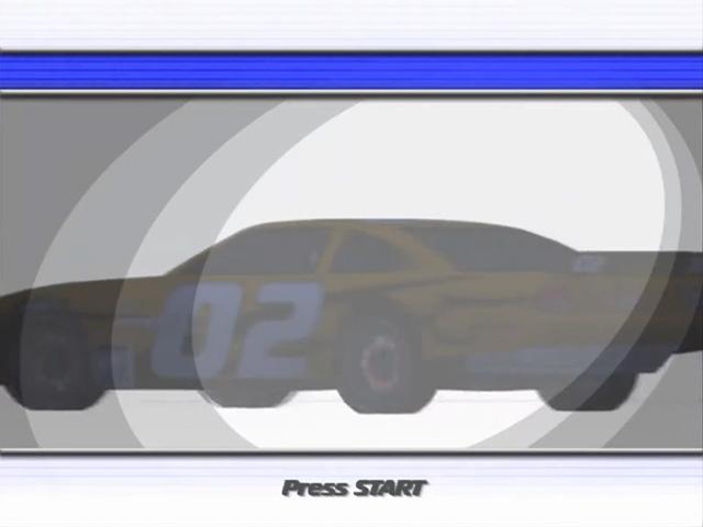 Raceway: Drag & Stock Racing title screen for Playstation 2