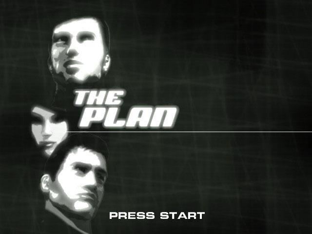 The Plan title screen for Playstation 2