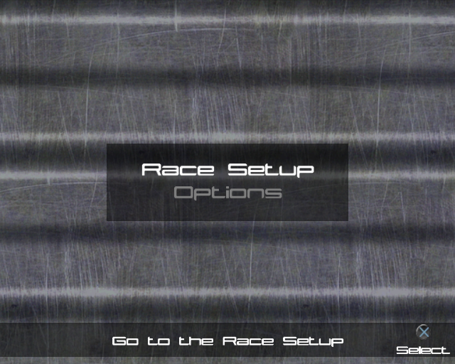 X-Treme Quads title screen for Playstation 2
