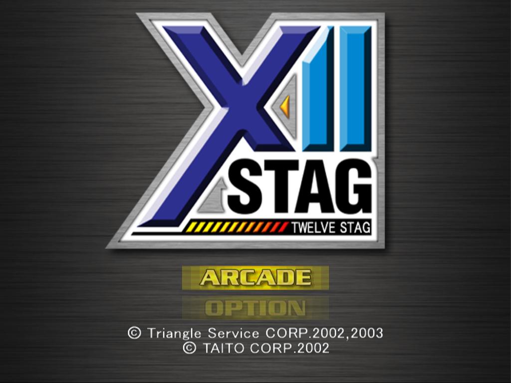 XII Stag title screen for Playstation 2