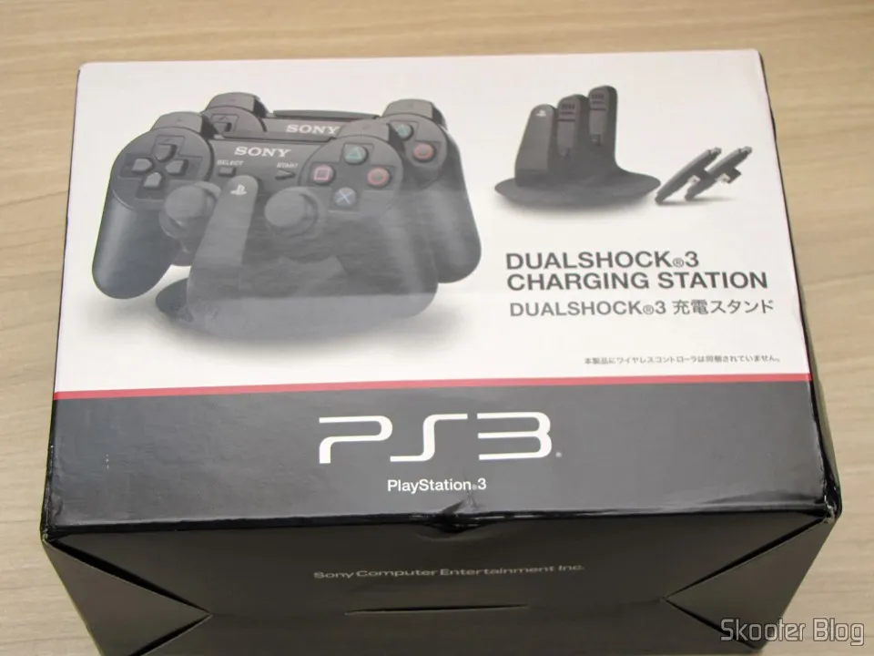 DualShock 3 Charging Station box art for Playstation 3