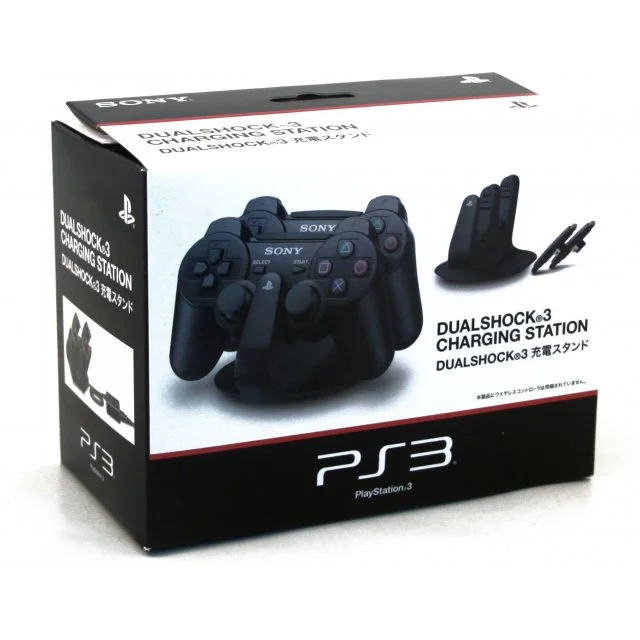 DualShock 3 Charging Station box art for Playstation 3