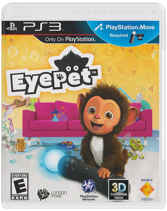 EyePet Move Edition box art for Playstation 3