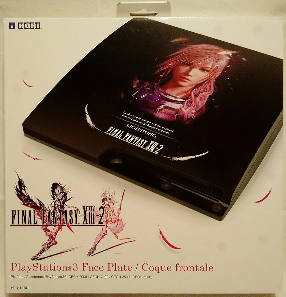 HORI PlayStation 3 Final Fantasy XIII-2 Face Plate box art for Playstation 3
