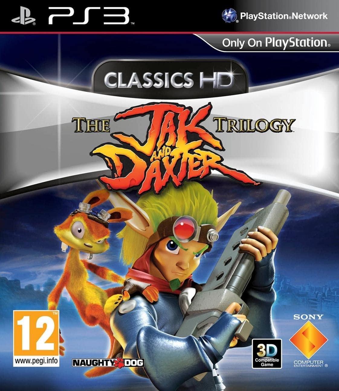 Jak and Daxter Trilogy box art for Playstation 3