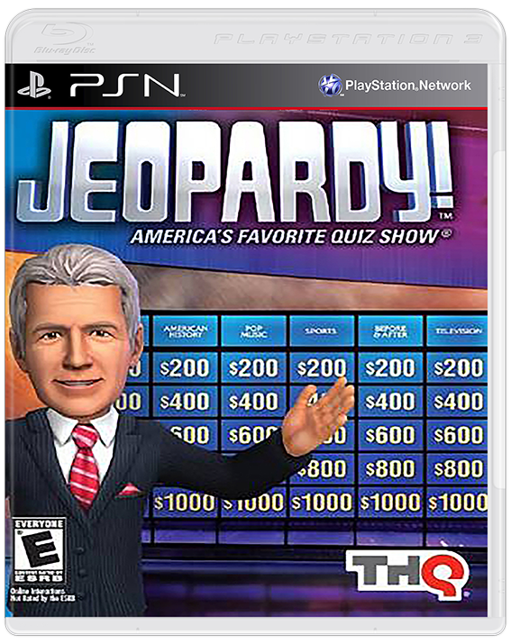 Jeopardy! box art for Playstation 3
