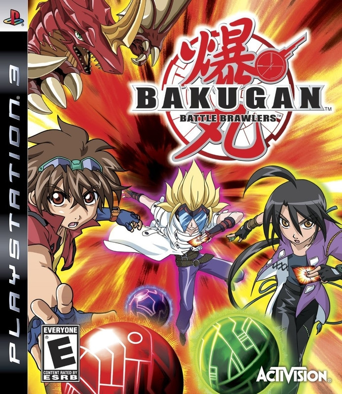 Bakugan Battle Brawlers box art for Playstation 3