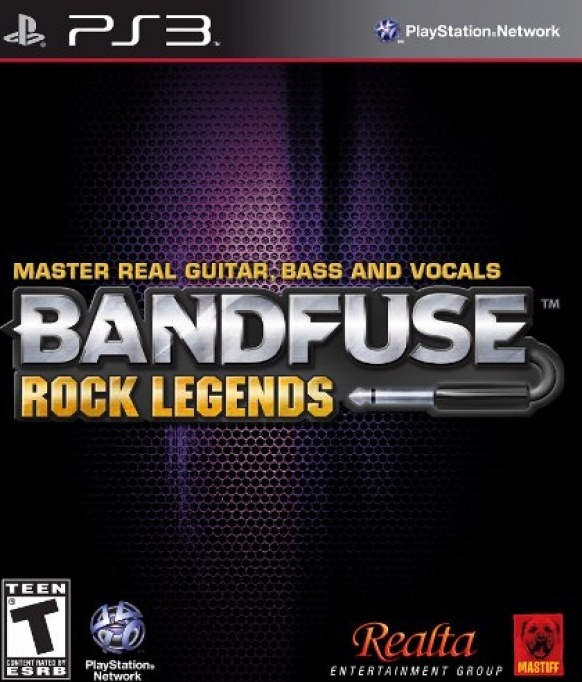 BandFuse: Rock Legends box art for Playstation 3