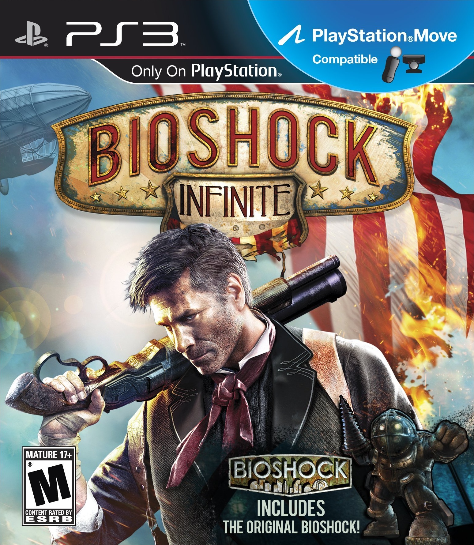 Bioshock Infinite [Ultimate Songbird Edition] box art for Playstation 3