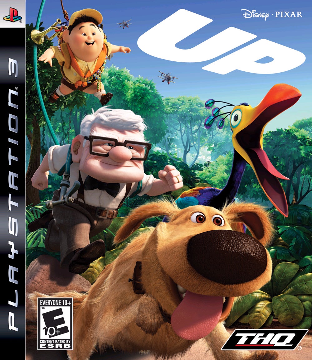 Disney Pixar Up box art for Playstation 3