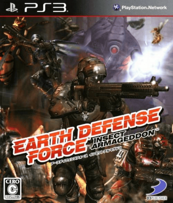 Earth Defense Force: Insect Armageddon box art for Playstation 3