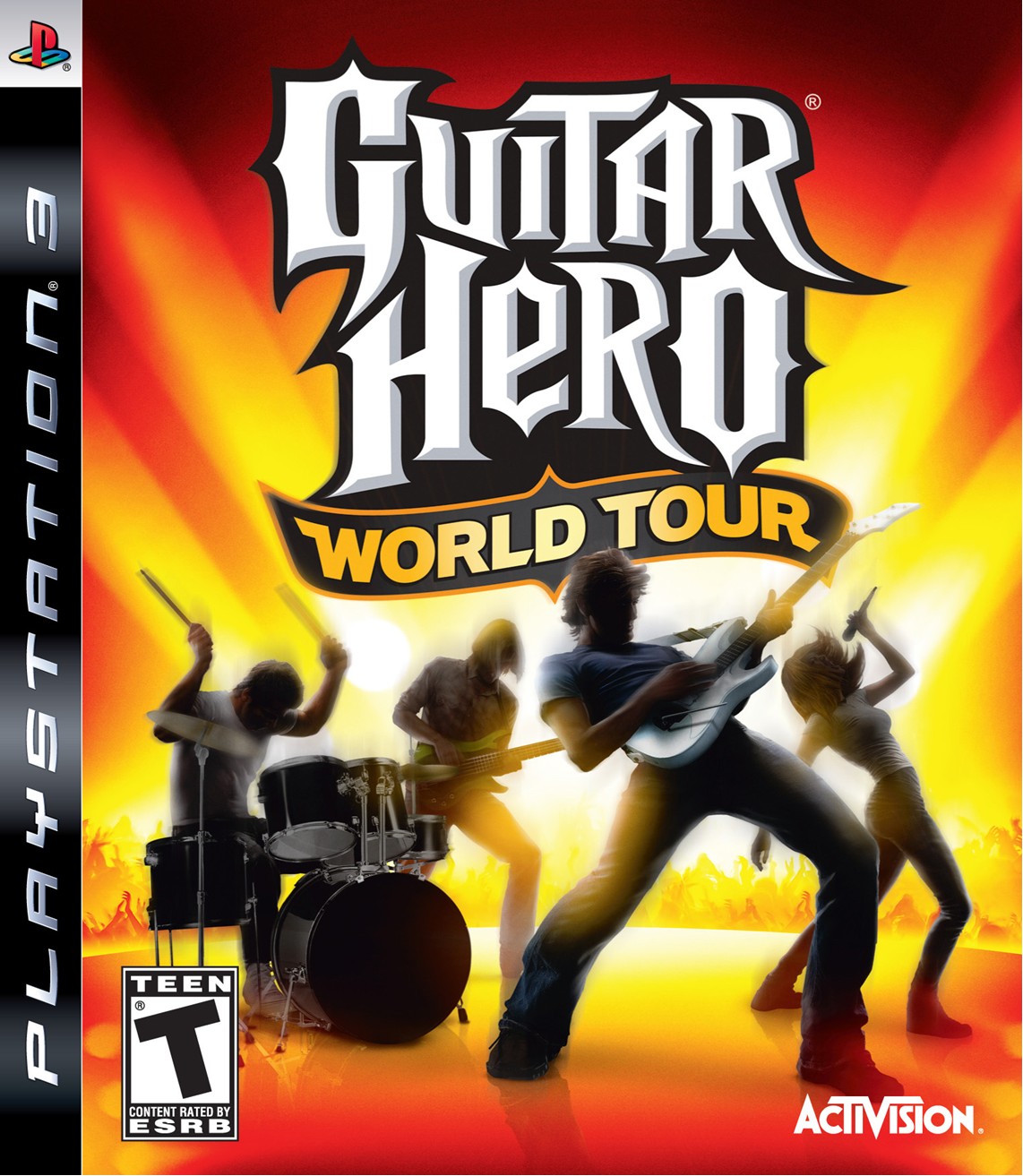 Guitar Hero World Tour box art for Playstation 3