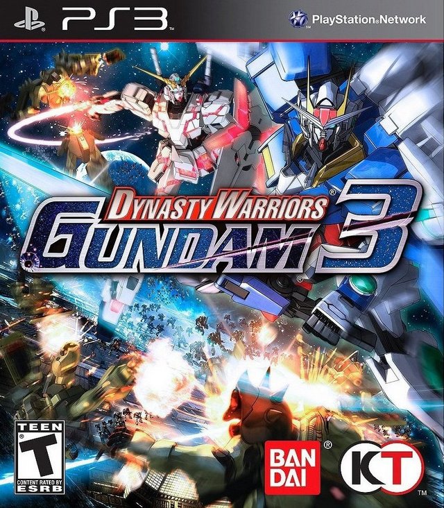 Gundam Musou 3 box art for Playstation 3