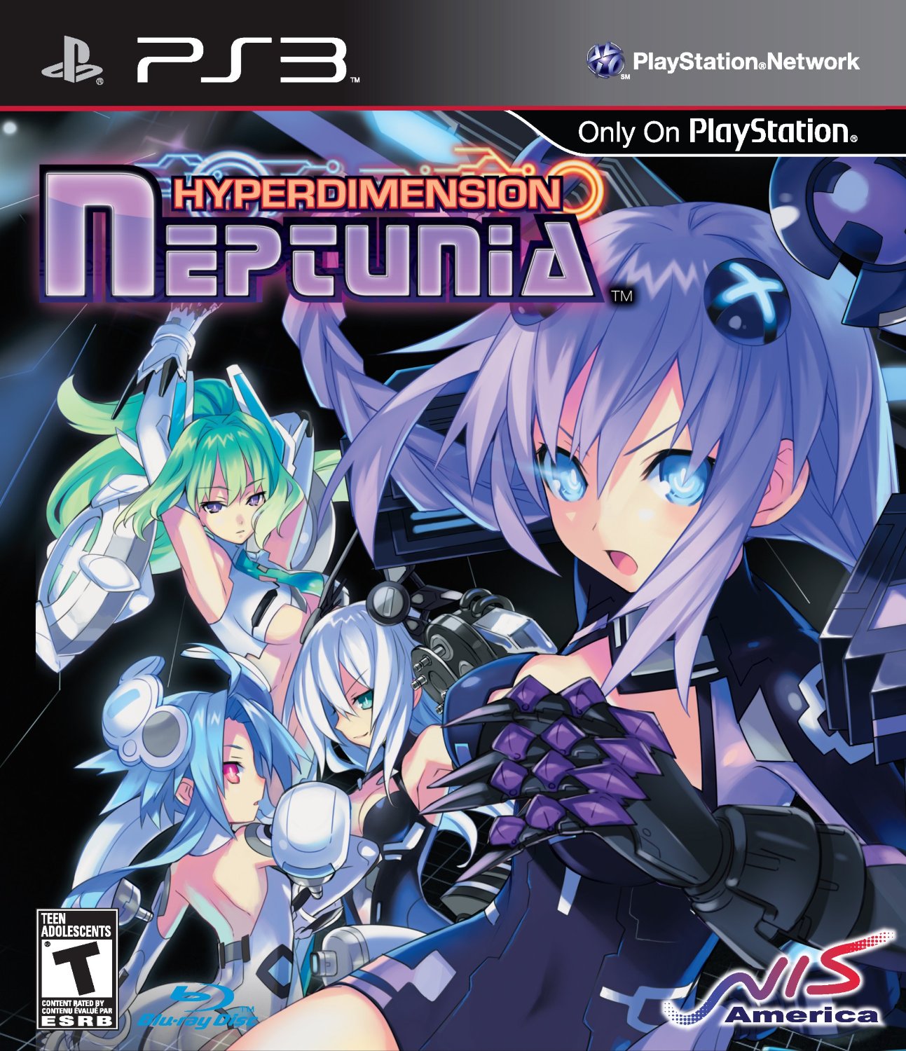 Hyperdimension Neptunia box art for Playstation 3