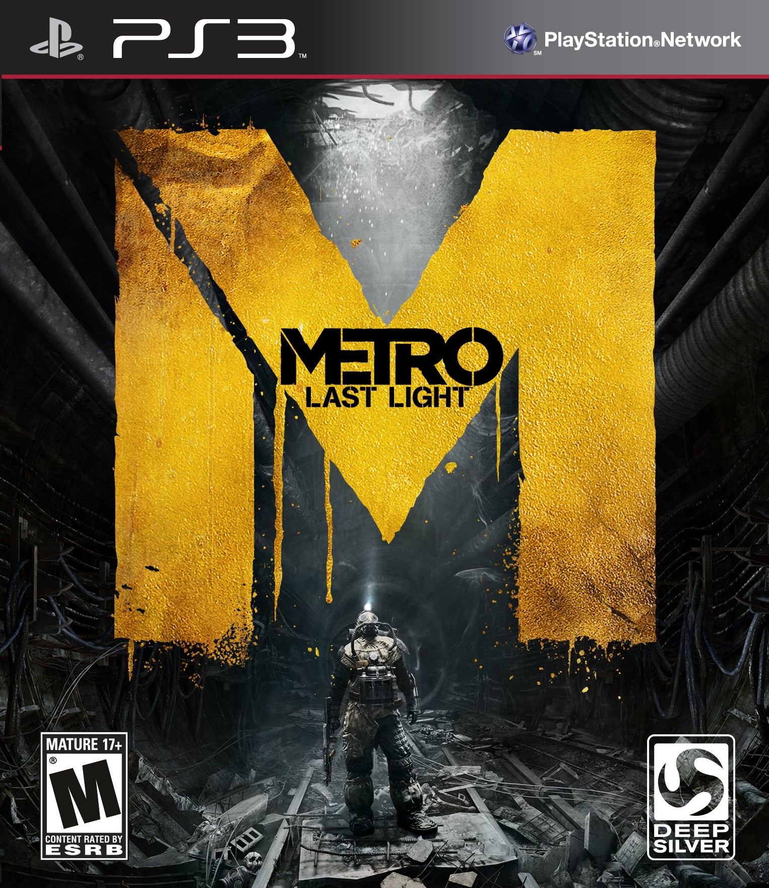 Metro: Last Light Limited Edition box art for Playstation 3