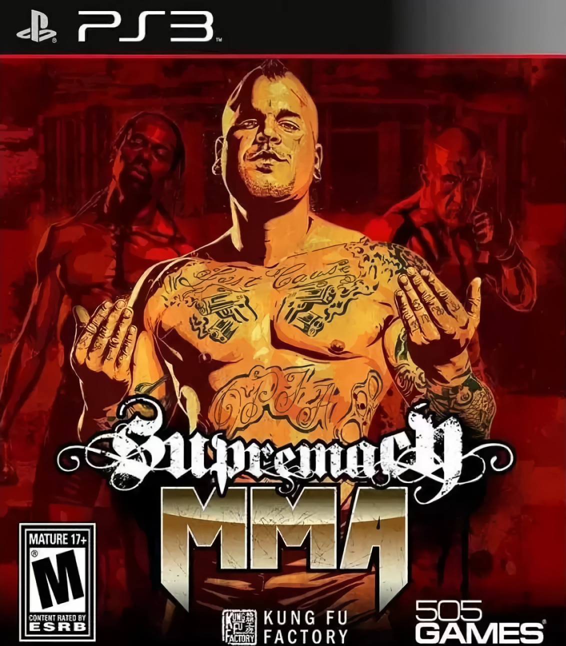 Supremacy MMA box art for Playstation 3
