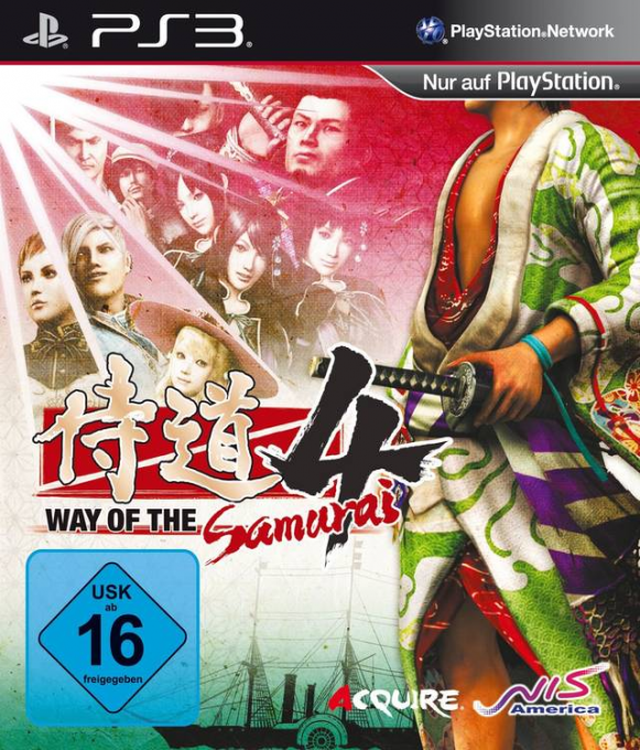 Way Of The Samurai 4 box art for Playstation 3