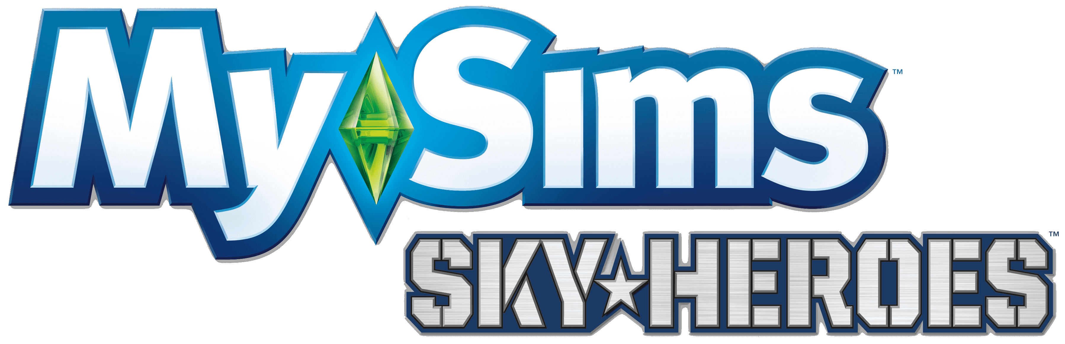 MySims SkyHeroes logo for Playstation 3